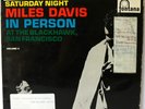 MILES DAVIS 'SATURDAY NIGHT AT THE BLACKHAWK' BBC LIBRARY LP RECORD (FONTANA)