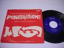 w PICTURE SLEEVE The Pyramids Penetration / Here Comes Marsha 1963 45rpm VG++