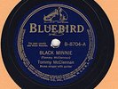 78 RPM BLUES  TOMMY McCLENNAN  Bluebird 8704  E-  Black Minnie / Drop Down Mama