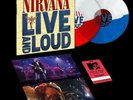 Nirvana Live And Loud 2xLP Gatefold Limited Half Red & Blue Clear Vinyl SEALED