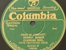 FOUR PROVINCES ORCH “PRIDE OF CONNACHT/THE PRIDE OF DONEGAL“ COLUMBIA 33324-F
