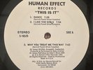 DEBO & BRIAN - This Is It / RARE BAY AREA OUTSIDER ELECTRO FUNK BOOGIE LP WEIRDO