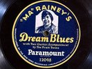 Paramount 12098 Ma Rainey PICTURE LABEL w Pruitt Twins -  Blues  78rpm 1924 EE-