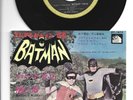 SURF JAZZ SCI-FI 45  w PIC INSERT -NELSON RIDDLE -BATMAN THEME -HEAR 1966 JAPAN
