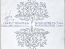 David Oistrakh SIGNED, Pischner: Bach- Sonatas for Violin & Harpsichord / Eterna