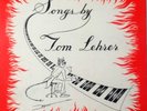 TOM LEHRER - Songs By Tom Lehrer - LP 1953 Tom Lehrer Records TL101 Mono Novelty