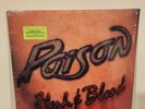 POISON- Flesh & Blood 1990 LP Vinyl Capitol Records SEALED NEW WITH HYPE STICKER