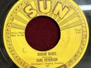 Earl Peterson - Boogie Blues / In The Dark - Original 1954 Sun 197 Rare 45
