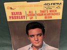 Elvis Presley RCA Gold Standard 447-0618 All Shook Up 45 W/ Sleeve MINT 1964