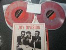 JOY DIVISION RARE SPLATTER VINYL POSTER AND NUMBERED 43 POSTCARD  2LP