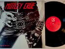 Motley Crue Too Fast For Love LP w/ Insert