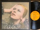 DAVID BOWIE Hunky Dory - 1971 1st Press RCA LP Textured Cover w/ Inner -