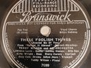 HEARBillie Holiday Teddy Wilson These Foolish Things Brunswick 7699 78 RPM