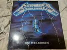 Metallica Ride The LIghtning vinyl Original Megaforce VG+++