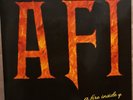 AFI - A Fire Inside 7” EP Vinyl 45 RPM First Press Adeline Records Punk