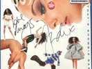 JADE - THAT'S SHOWBIZ BABY HAND SIGNED BLACK VINYL  AUTOGRAPHED