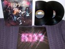 KISS Alive 2-LP OG Blue MISPRINT Labels Casablanca STERLING/LUDWIG+Booklet NICE
