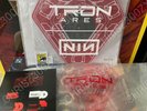 SDCC 2025 Tron Ares Movie Vinyl Record Soundtrack NIN Red 7