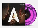 ARCANE Season 1 Soundtrack Pink & Black Splatter Vinyl LP SHIPS NOW  VG+ Sleeve