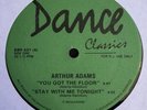 Arthur Adams – You Got The Floor / Stay With Me Tonight / Kasso - DJ PROMO