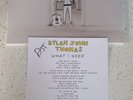 Dylan John Thomas LP Debut Turquoise Vinyl & Signed Lyric Card