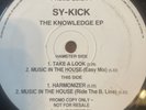 Sy-Kick - The Knowledge EP - Hamster Records 12” Promo 1992 Hardcore Breakbeat
