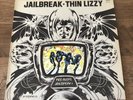 Thin Lizzy Jailbreak Vinyl Record VG+ Album 1976 US 1st Press With Skyline Label