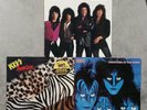 3 Kiss Vinyl LPs - Lick It Up, Promo Animalize, Promo Creatures of the Night