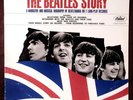 Beatles’ Story SCARCE 1976 Orange Capitol Pinckneyville Consignment Label, EX