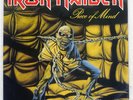 IRON MAIDEN PIECE OF MIND EMI EMA800 UK ORIGINAL merchandise sheet VINYL LP