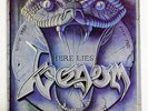 VENOM HERE LIES VENOM COMBAT MX8062 US INNER SLEEVE PICTURE DISC VINYL 4LP