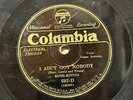 Ruth Etting - I Ain't Got Nobody / That's Why I love you - Columbia 78 RPM