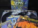 Iron Maiden Live After Death 2lp Vinyl 1985 1st Press Shrink/ALL INSERTS EX/EX