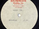 MUSIC INC: Live at Slugs Volume 1 Soundwave Acetate Strata East Free Jazz LP