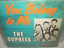 DUPREES you belong to me / debut lp 1962 ( rock ) LP
