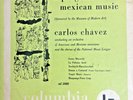 Andy Warhol Cover Carlos Chavez A Program of Mexican Music 10 inch LP ML 2080