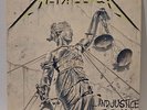 Metallica And Justice For All Double Vinyl LP 1988 1st Press Elektra Records VG+