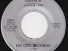 CRYSTAL Forever Us RARE M- modern soul 45 BOOGIE disco Henry Turner Music HEAR