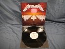 METALLICA - MASTER OF PUPPETS   VINYL LP 1ST 1986  US PRESS WHITE LABEL PROMO