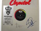 IRON MAIDEN Wasp Metal Sampler LP AUTOGRAPHED by Steve Harris 