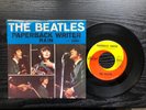 Beatles  PAPERBACK WRITER 1966 Capitol Single + Picture sleeve VG+/VG+ Scranton