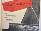 CARL FRIEDBERG First Piano Recordings 1953 Zodiac LP Clara Schumann Pupil