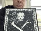 Rancid Self Titled 2000 Autographed White Vinyl LP Lars Frederiksen Punk Oi