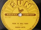 WARREN SMITH Rock N Roll Ruby SUN 78 RPM 239 E/E- rockabilly HEAR
