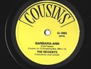 The Regents BARBARA-ANN reproduction pressing COUSINS 1065 78rpm