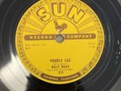 Billy Riley Pearly Lee / Red Hot Sun Records 10” 78 Rpm 1957