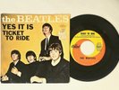 THE BEATLES Ticket To Ride ORIGINAL 1965 PICTURE SLEEVE & NEAR MINT RECORD
