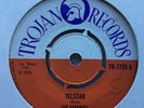 The Pyramids Telstar 7” Single Vinyl Record  Reggae 1970 Very Rare Vg+