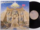 IRON MAIDEN Powerslave CAPITOL SJ-12321 LP VG+ with merch insert SHRINK r