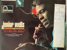 JUNIOR WELLS BBC GRAMOPHONE LIBRARY LP RECORD ‘IT’S MY LIFE, BABY’ (FONTANA)